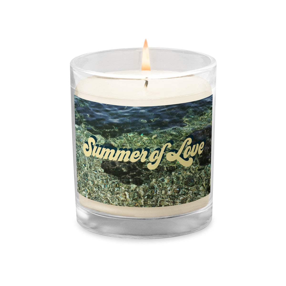 SUMMER OF LOVE - Retro candle