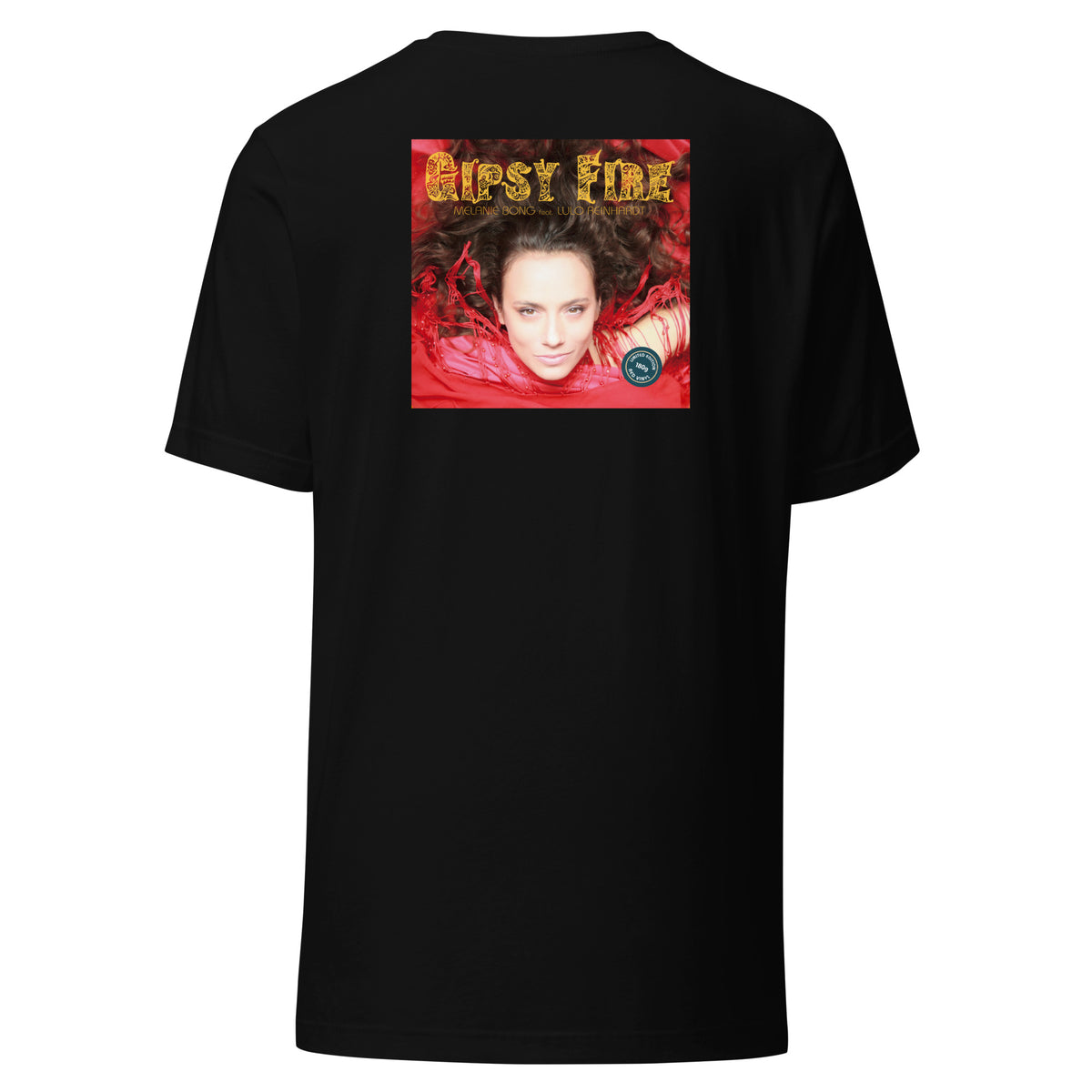 GIPSY FIRE LP Cover - Unisex t-shirt - back print
