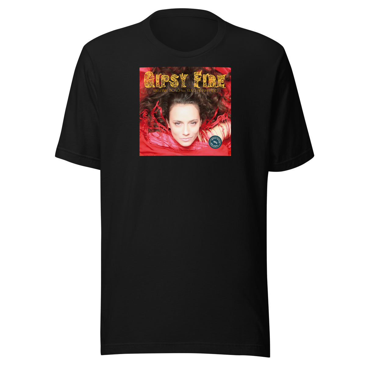 GIPSY FIRE LP Cover - Unisex t-shirt - front print