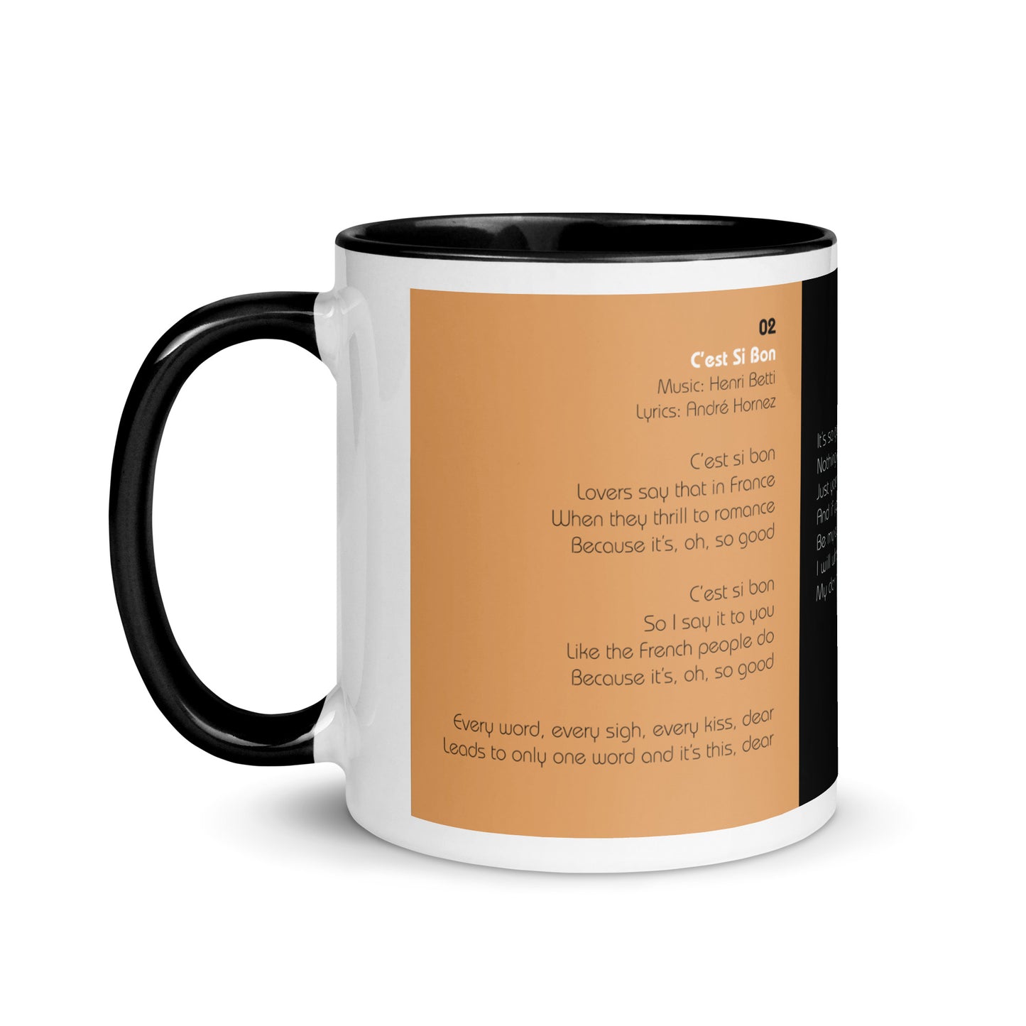 C'EST SI BON - Nr.2 of 14  GIPSY FIRE Collection Mugs