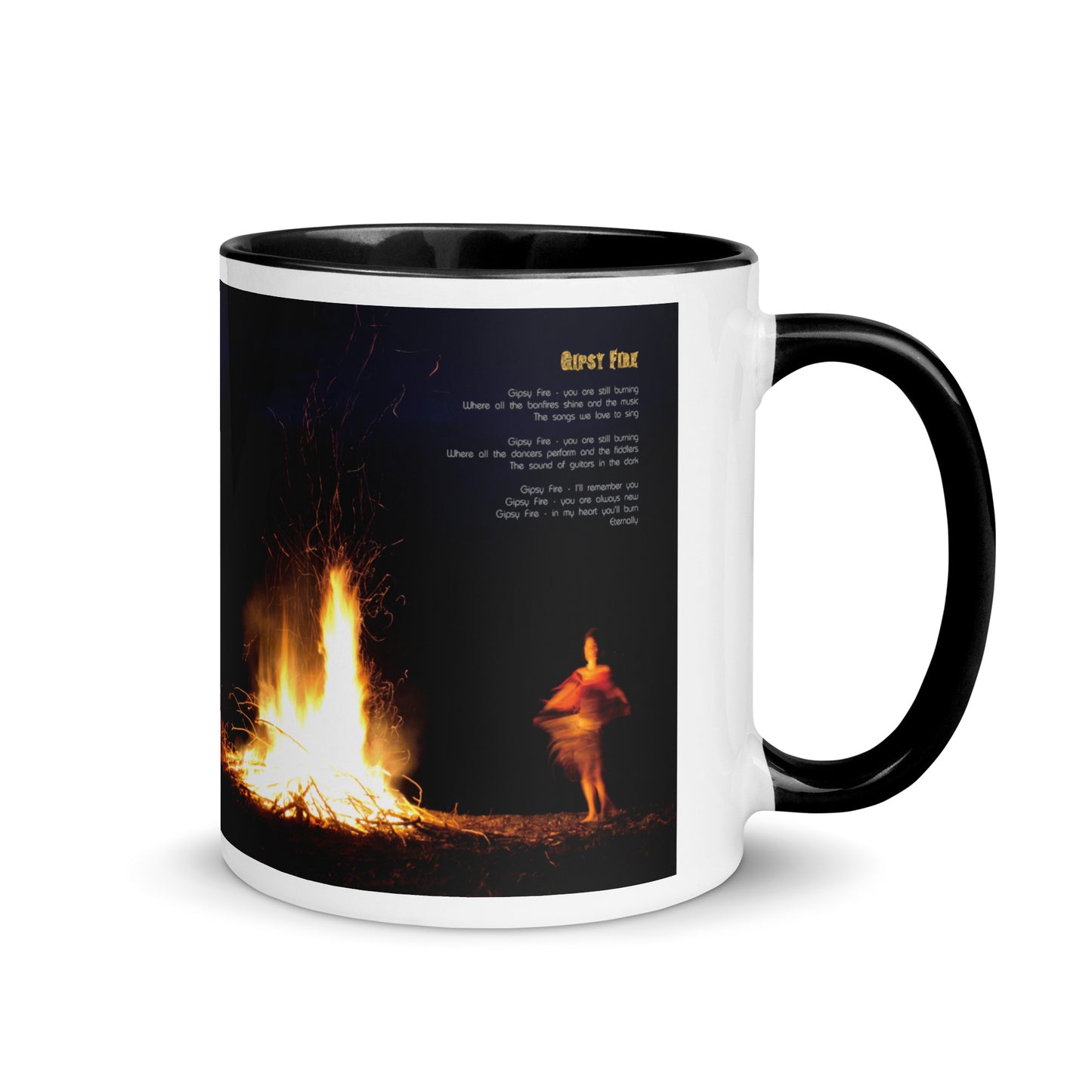 GIPSY FIRE LP Cover inside - Nr.14 of 14 GIPSY FIRE Collection Mugs