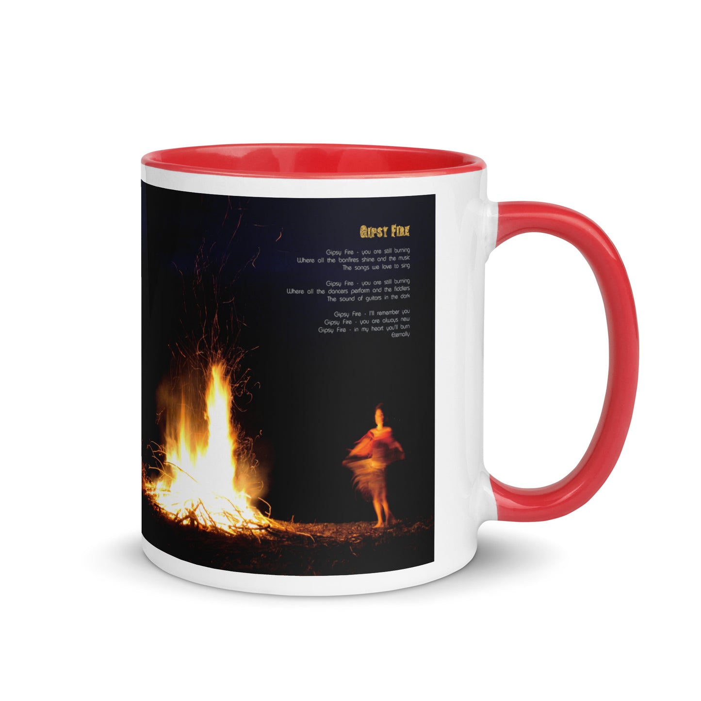GIPSY FIRE LP Cover inside - Nr.14 of 14 GIPSY FIRE Collection Mugs